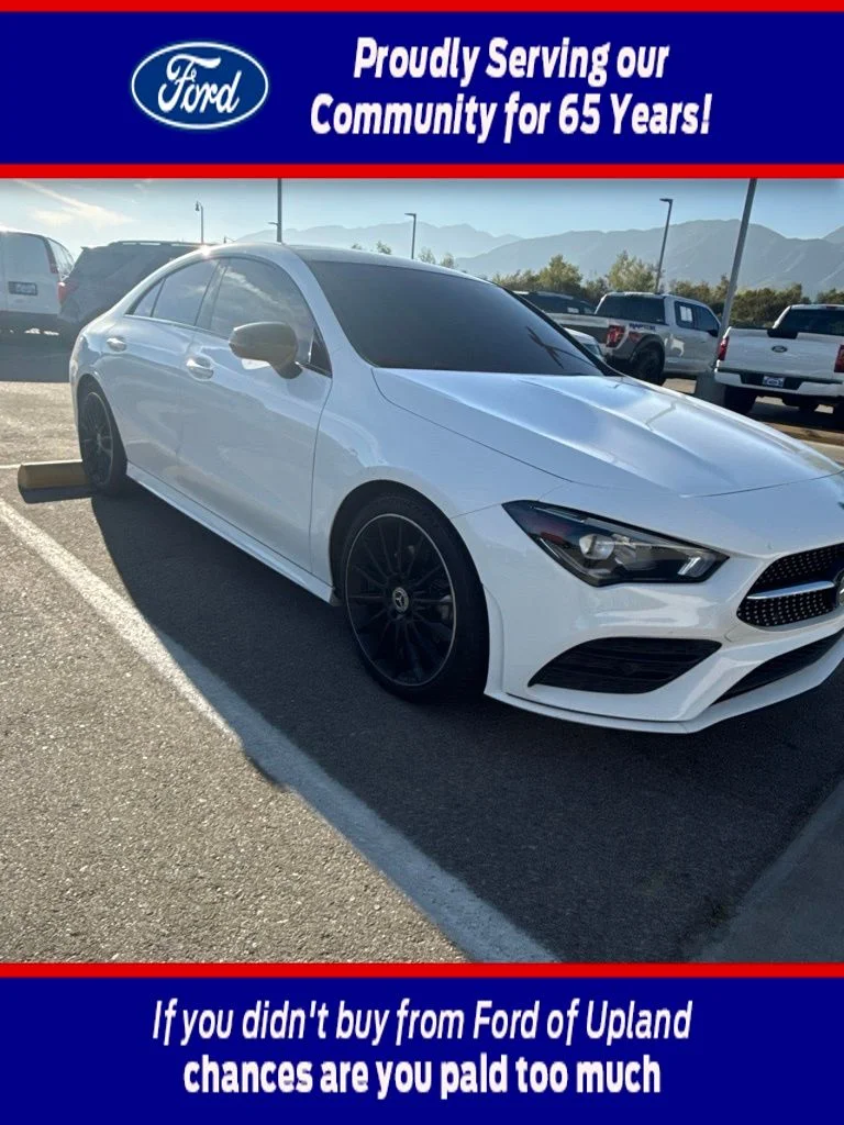 Certified Used 2023 White Mercedes-Benz CLA 250 image 1
