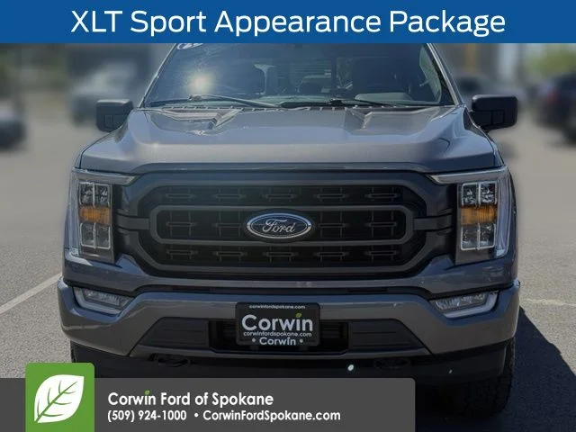 Certified Used 2021 Carbonized Gray Metallic Ford XLT image 8