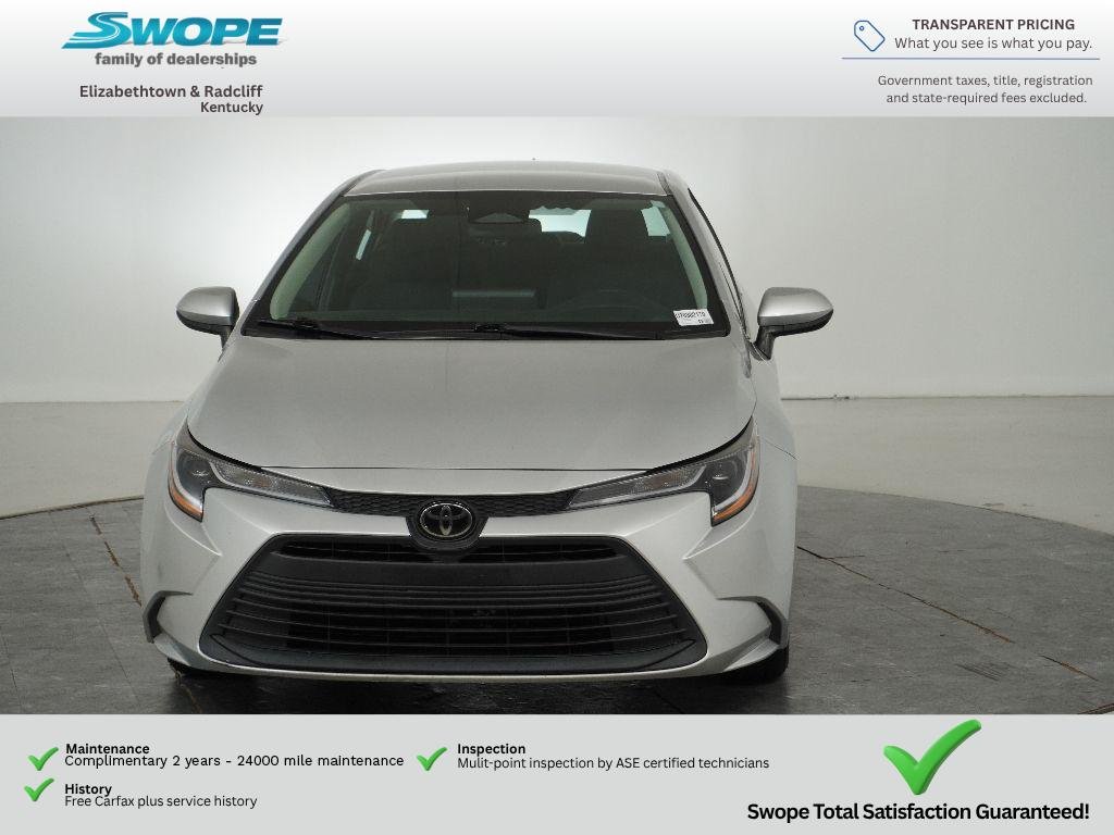Used 2023 Classic Silver Metallic Toyota LE image 9
