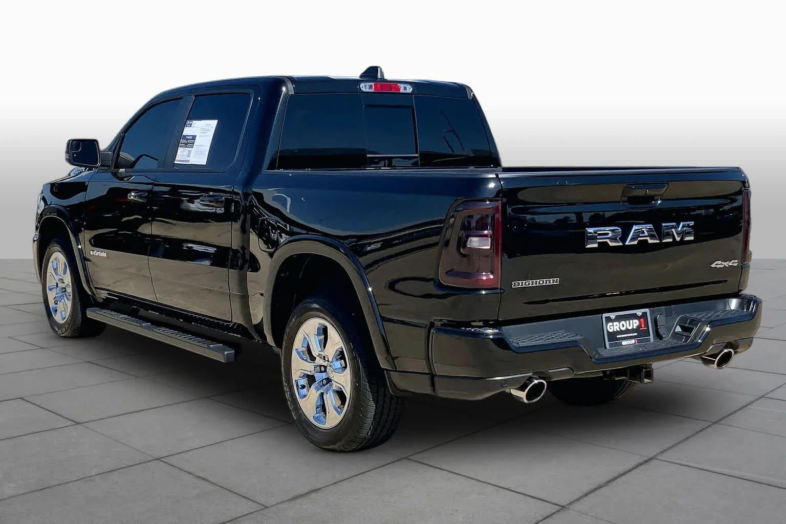 Used 2025 Diamond Black Crystal Pearlcoat Ram Big Horn image 11
