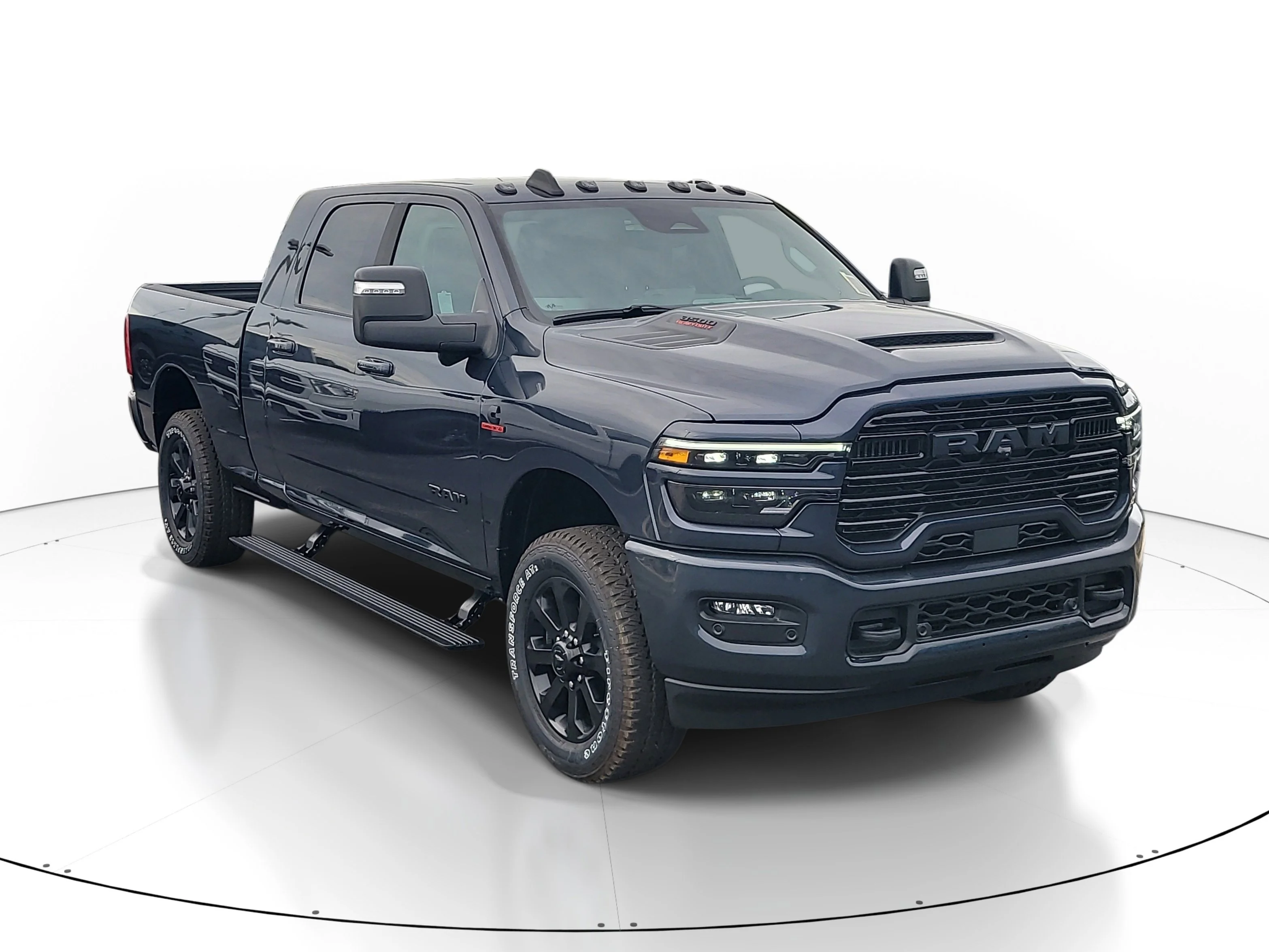 New 2026 Forged Blue Metallic RAM Laramie image 1