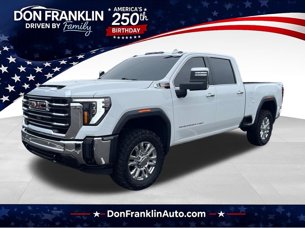 Used 2025 White GMC SLT image 1