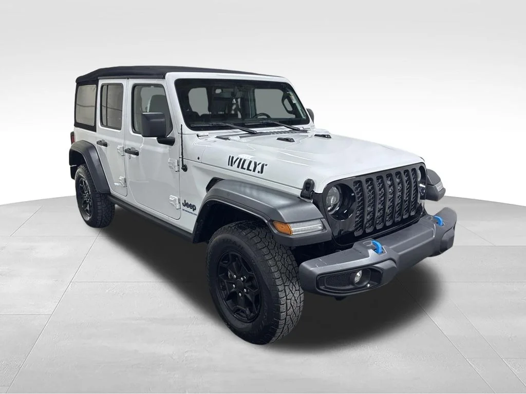 Used 2023 White Jeep Willys 4xe image 4