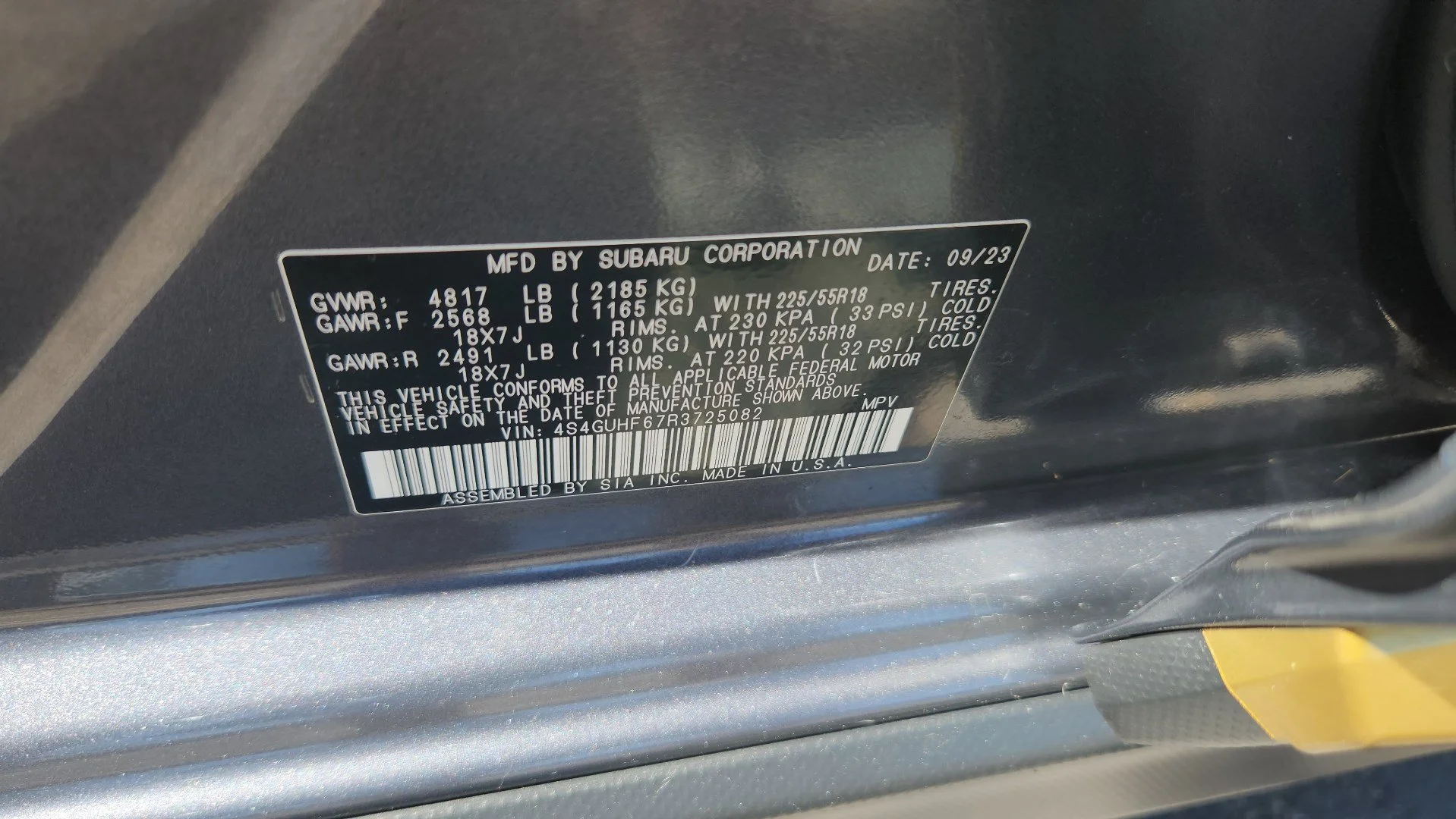 Certified Used 2024 Magnetite Gray Pearl Subaru Sport image 16