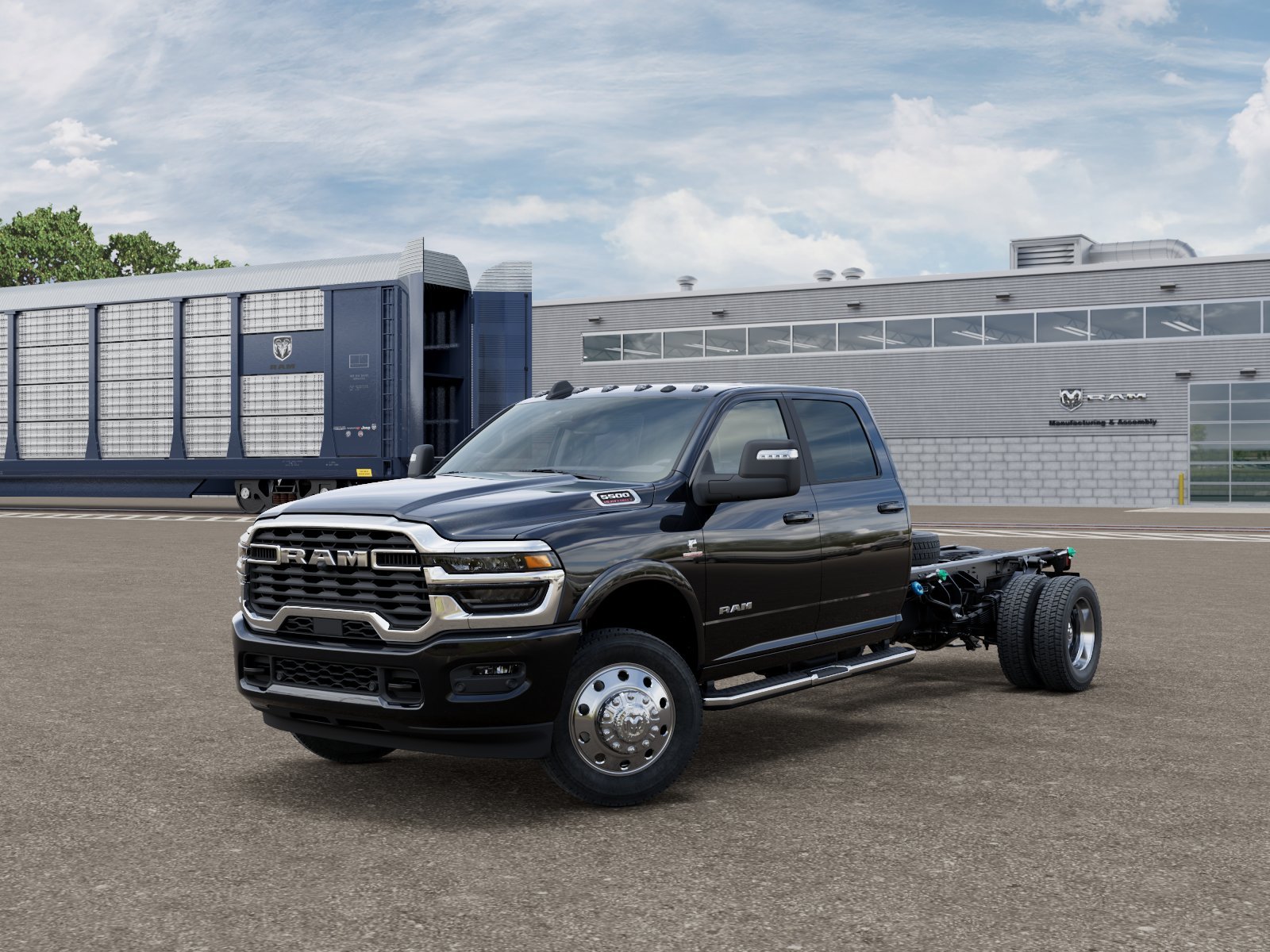 New 2026 Diamond Black Crystal Pearlcoat RAM TRADESMAN image 1