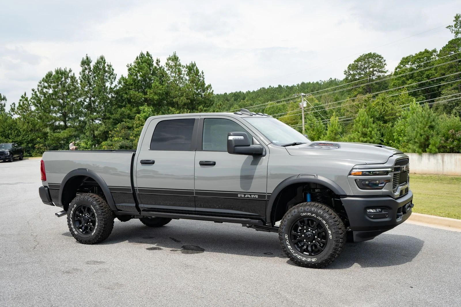 New 2026 Ceramic Gray Clear-Coat Exterior Paint RAM Power Wagon image 22