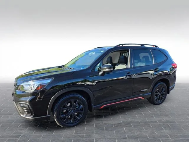 Used 2019 Crystal Black Silica Subaru Sport image 3