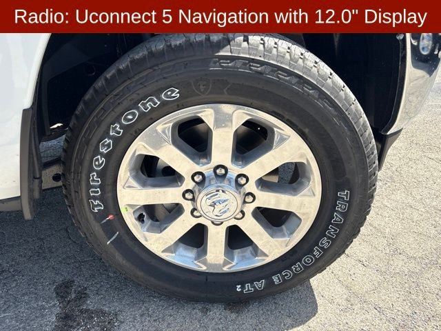 New 2026 Bright White Clear-Coat Exterior Paint RAM Laramie image 7