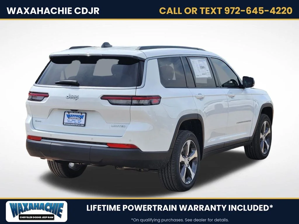 New 2026 Bright White Clear-Coat Exterior Paint Jeep Limited image 5