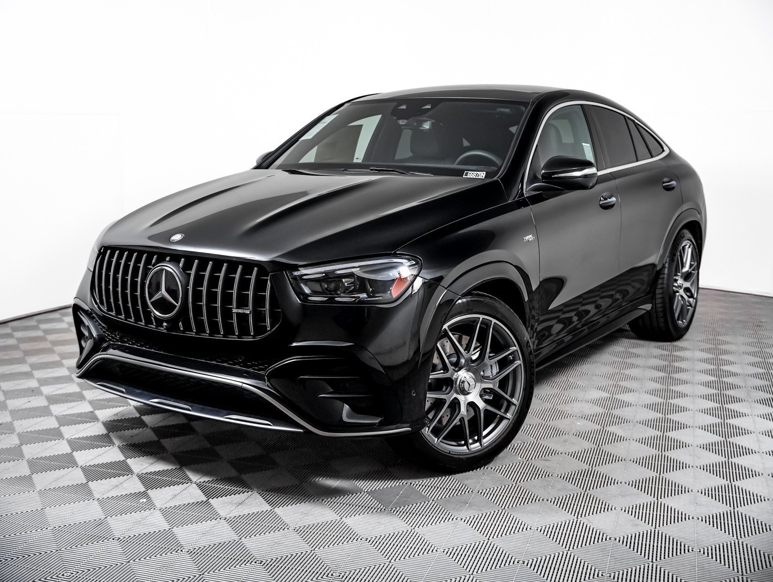 New 2026 Obsidian Black Metallic Mercedes-Benz AMG® GLE 53 4MATIC+ Coupe image 1