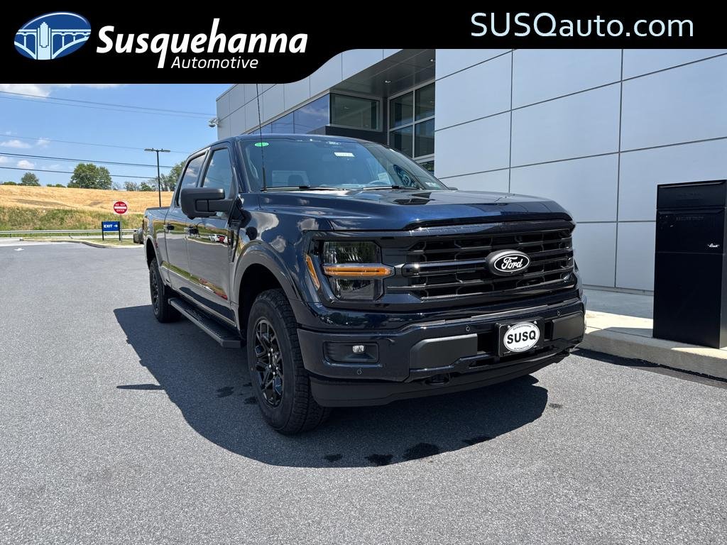 New 2026 Antimatter Blue Metallic Ford XLT image 1
