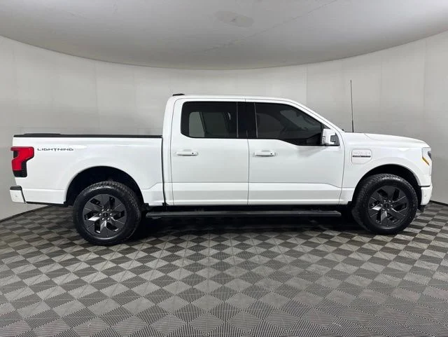 Certified 2023 Ford F-150 Lightning Lariat with VIN 1FTVW1EV4PWG13325 for sale in Kalispell, MT