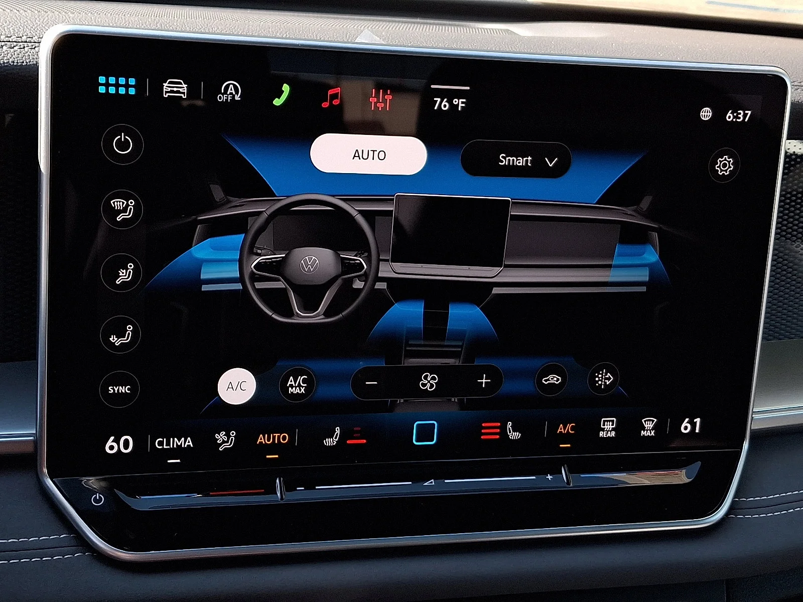 New 2026 Monterey Blue Pearl Volkswagen SE R-Line Black image 15