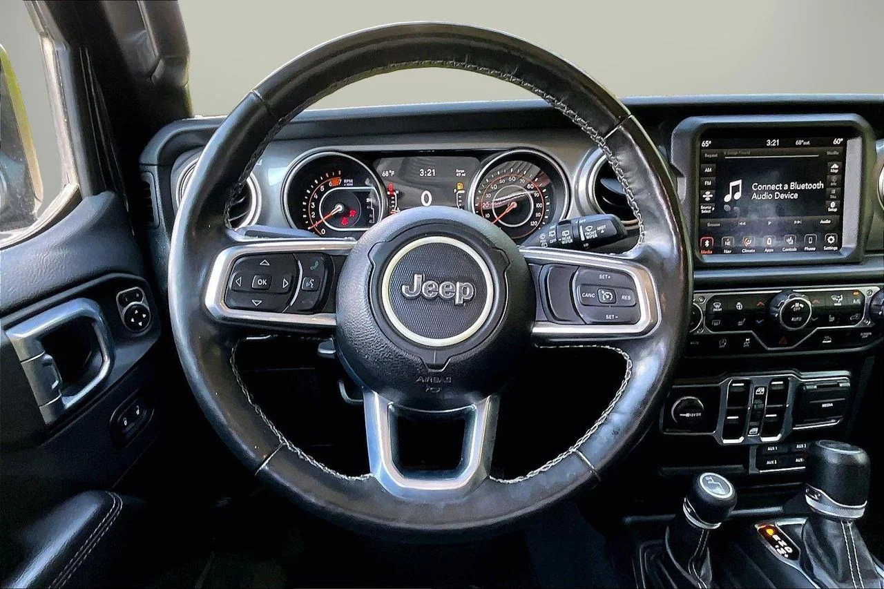 Certified Used 2022 Black Jeep Sahara image 11