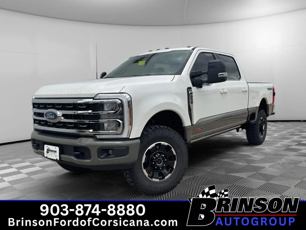 New 2026 Star White Metallic Tri-Coat Ford King Ranch image 1