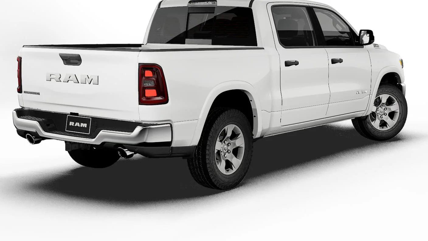 New 2027 Bright White Clear-Coat Exterior Paint RAM BIG HORN image 2