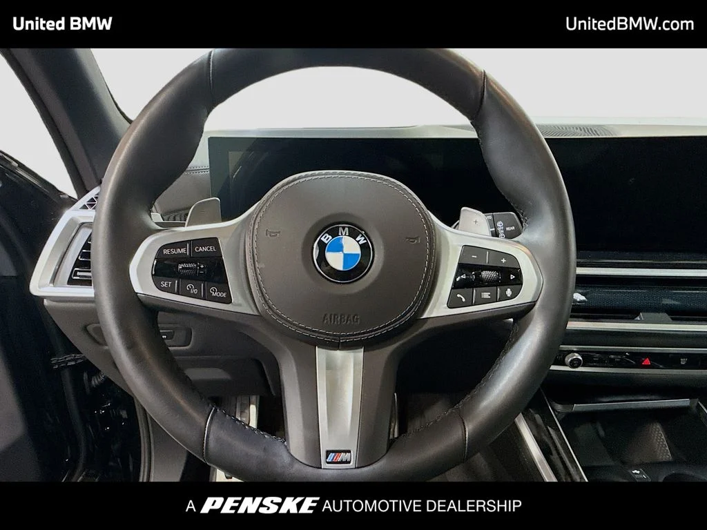 Certified Used 2024 Black Sapphire Metallic BMW xDrive40i image 6