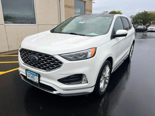 Used 2024 White Ford Titanium image 4