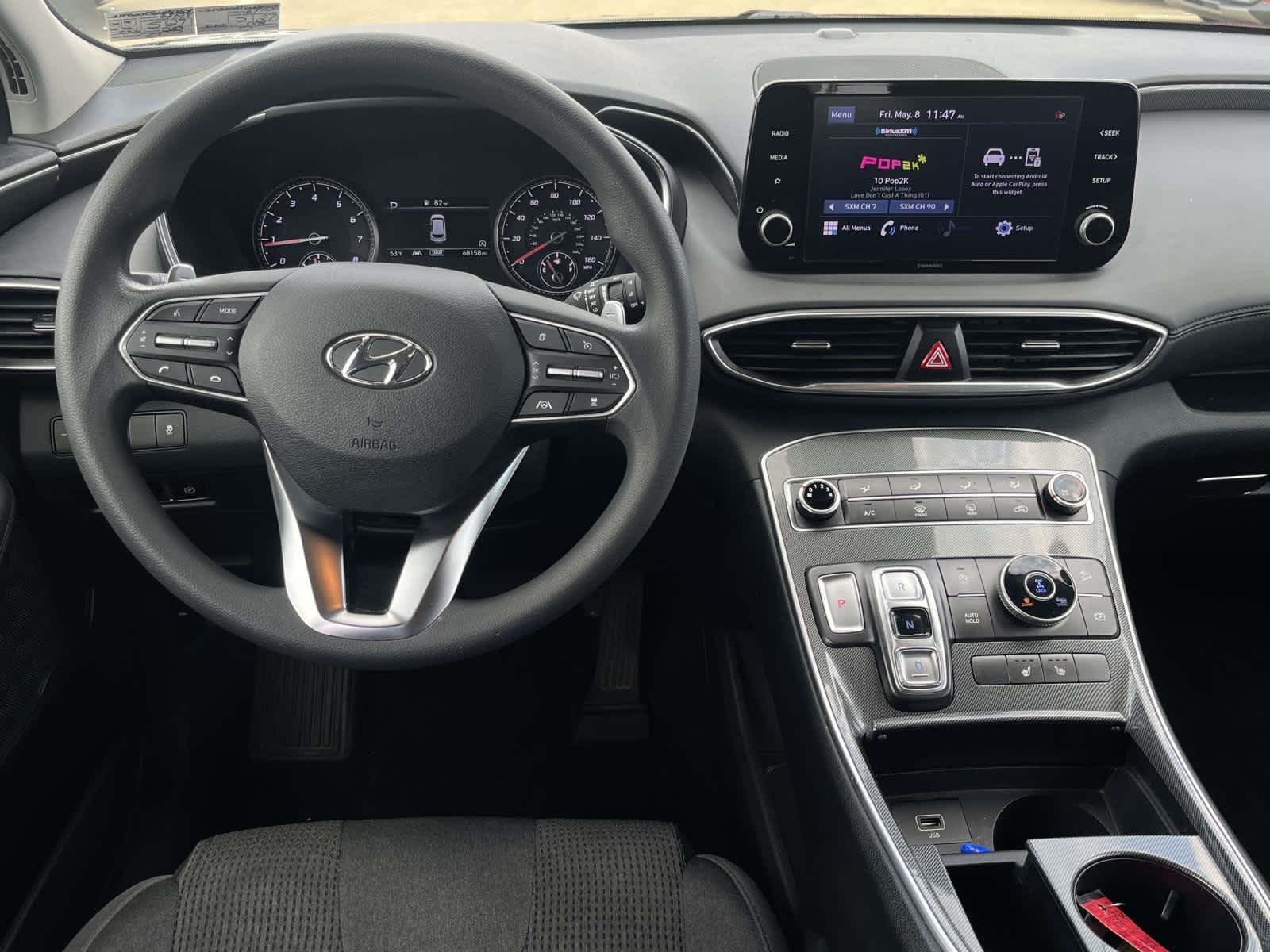 Used 2022 Twilight Black Hyundai SEL image 2