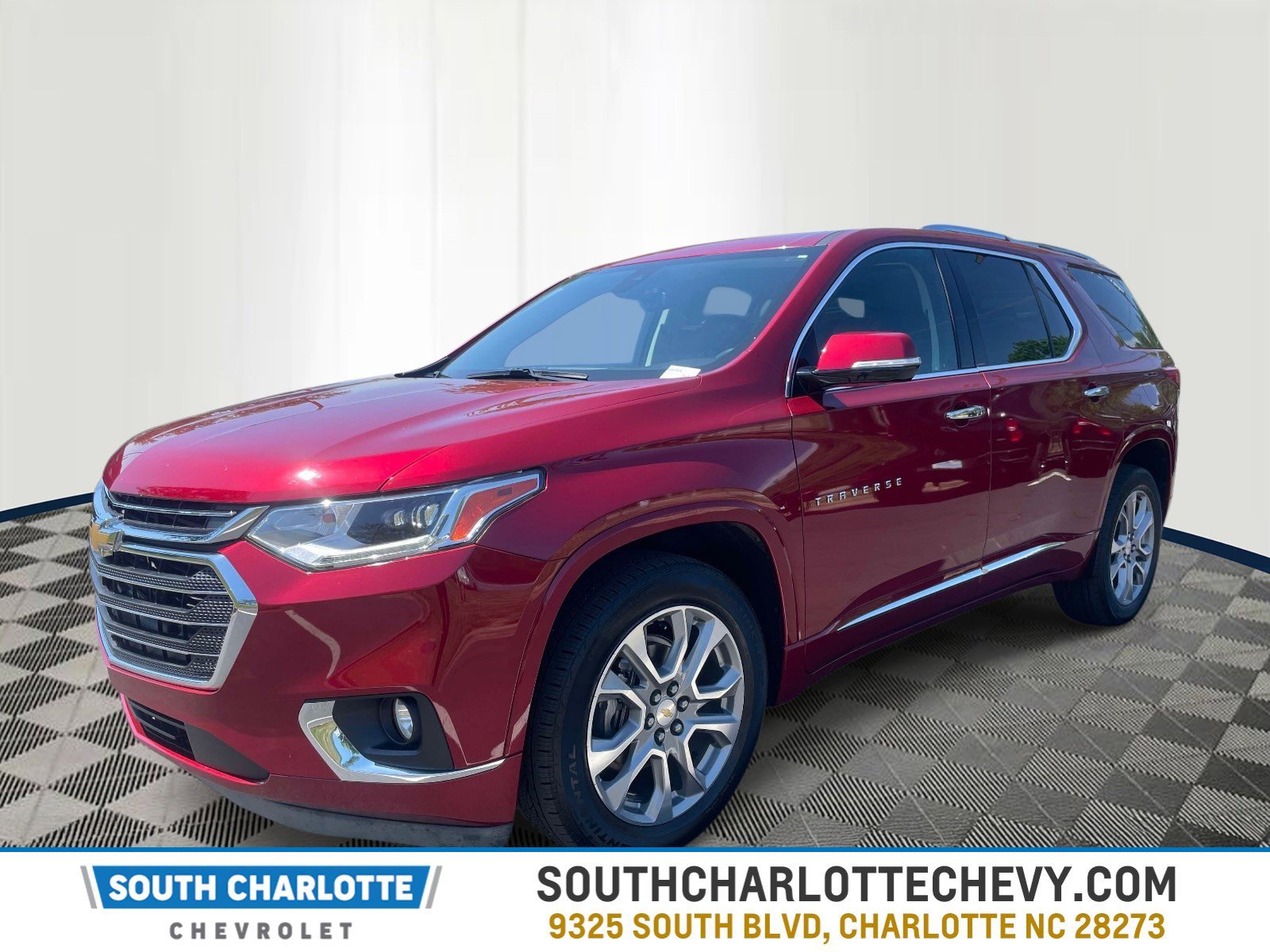 CAJUN RED TINTCOAT 2019 Chevrolet Traverse Premier AWD SUV / Crossover Four-Wheel Drive