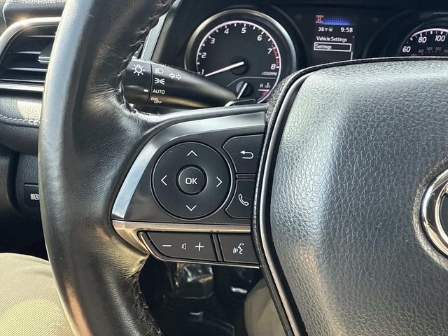 Used 2023 Midnight Black Metallic Toyota SE image 30
