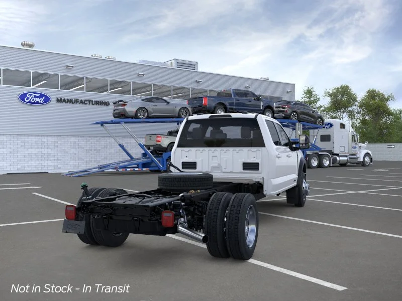 New 2026 Star White Metallic Tri-Coat Ford F-550® LARIAT® image 8