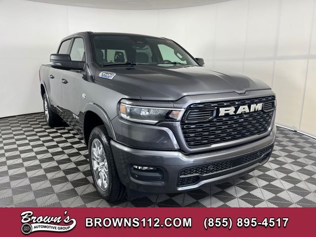 New 2026 Granite Crystal Metallic Clear-Coat Exterior Paint RAM Big Horn/Lone Star image 1