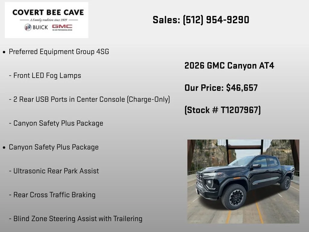 2026 GMC Canyon AT4 - Photo 18