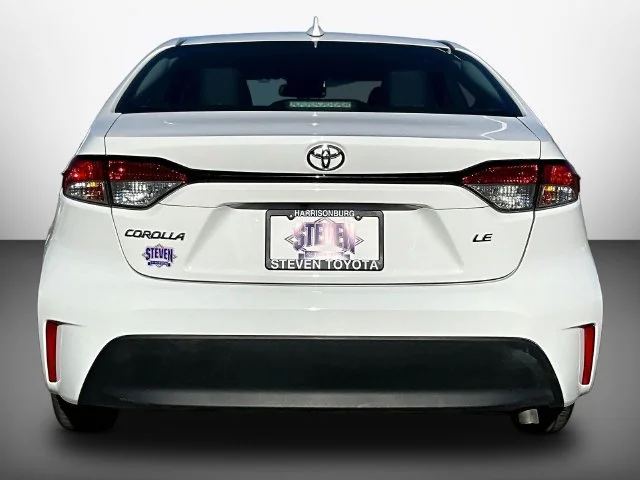 Used 2025 White Toyota LE image 5