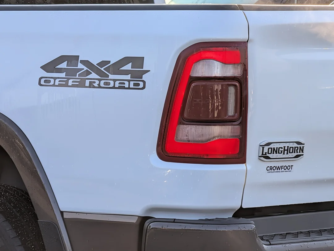 Used 2023 White RAM Limited Longhorn - - 4x4 - Trailer Tow Group - Panoramic Sunroof - 5.7L HEMI eTorque V8 & More! image 11