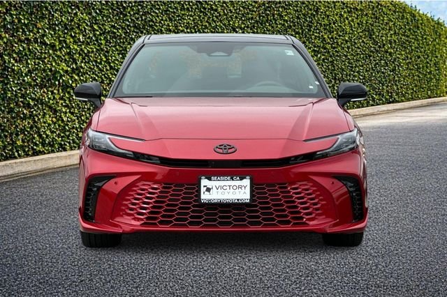 New 2026 Supersonic Red with Midnight Black Metallic roof Toyota XSE image 9