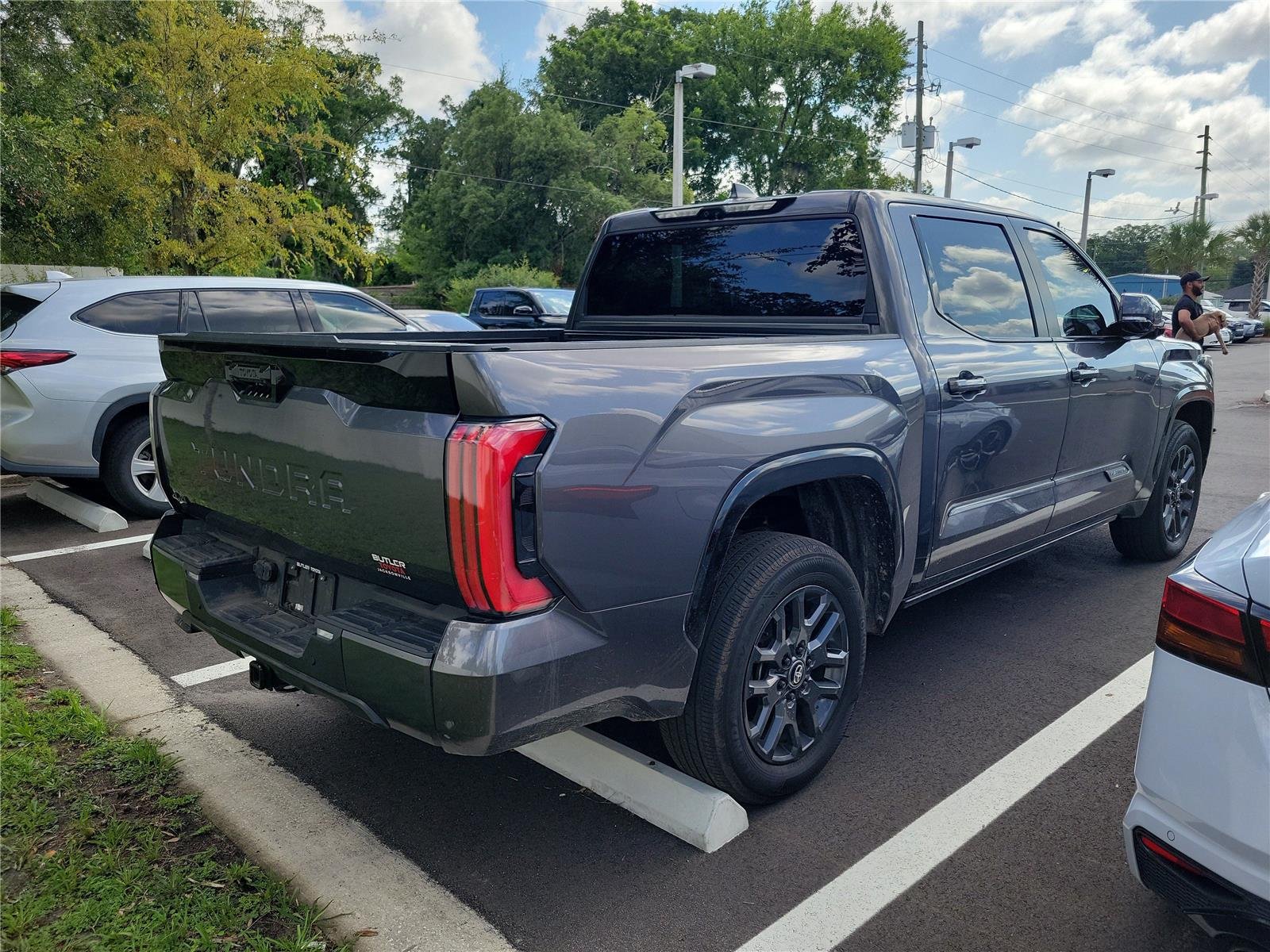 Used 2025 Magnetic Gray Metallic Toyota Platinum image 3