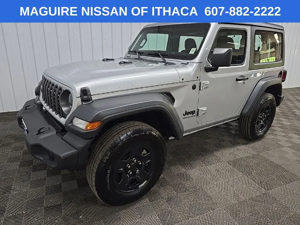 Used 2024 Silver Jeep Sport image 8