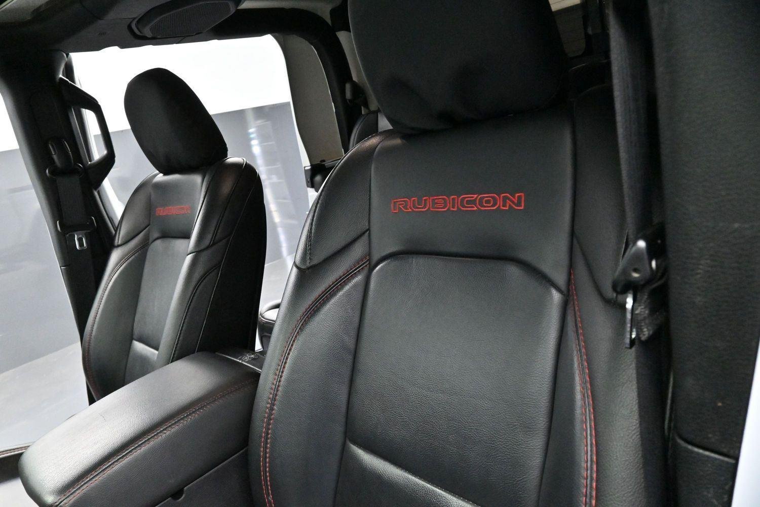 Used 2021 Bright White Clearcoat Jeep Rubicon image 13