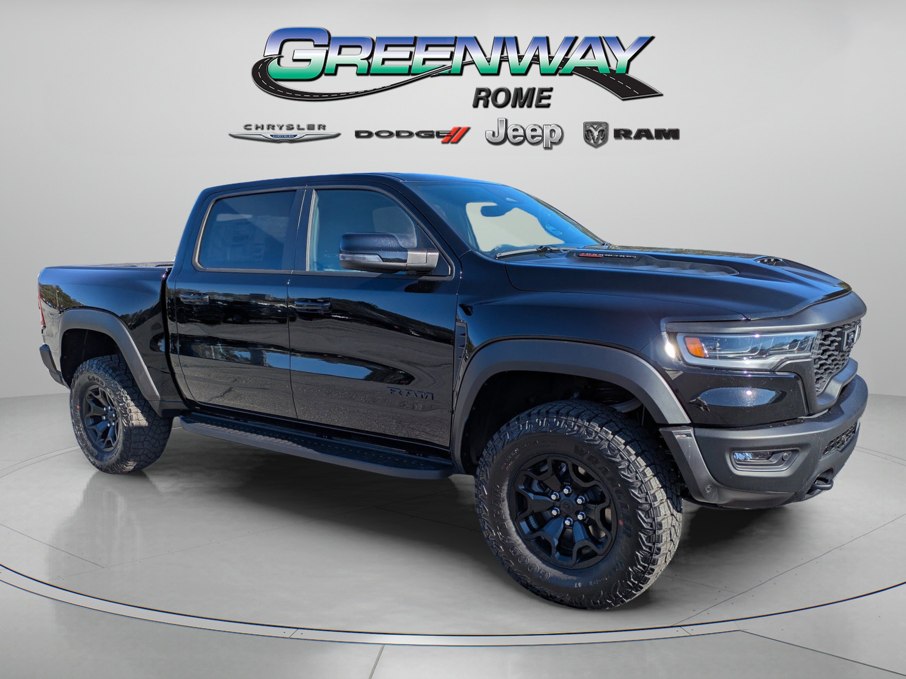 New 2026 Diamond Black Crystal Pearl-Coat Exterior Paint RAM RHO image 2