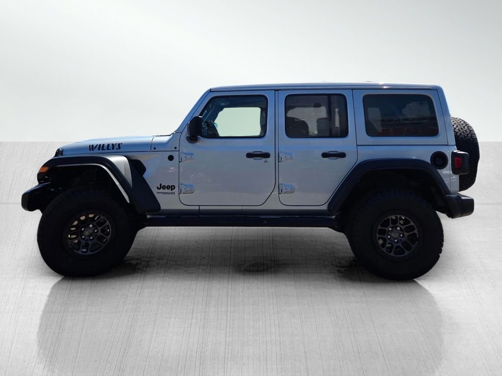 Certified Used 2022 Silver Zynith Clearcoat Jeep Unlimited Willys image 4