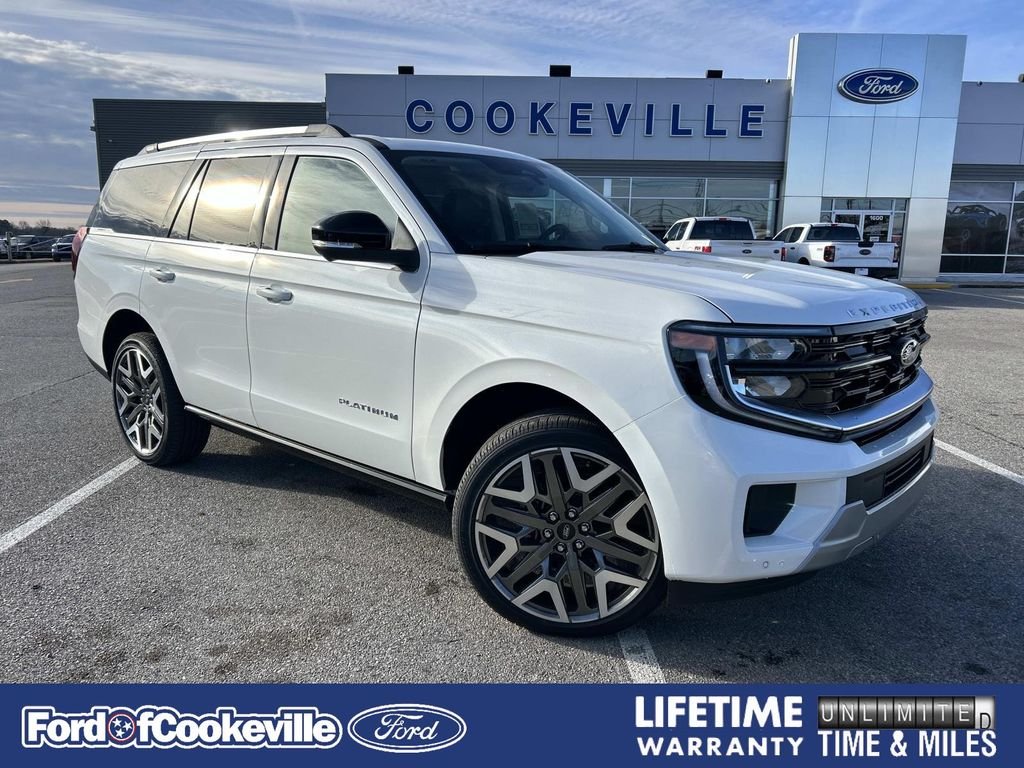 New 2026 Star White Metallic Tri-Coat Ford Platinum® image 1