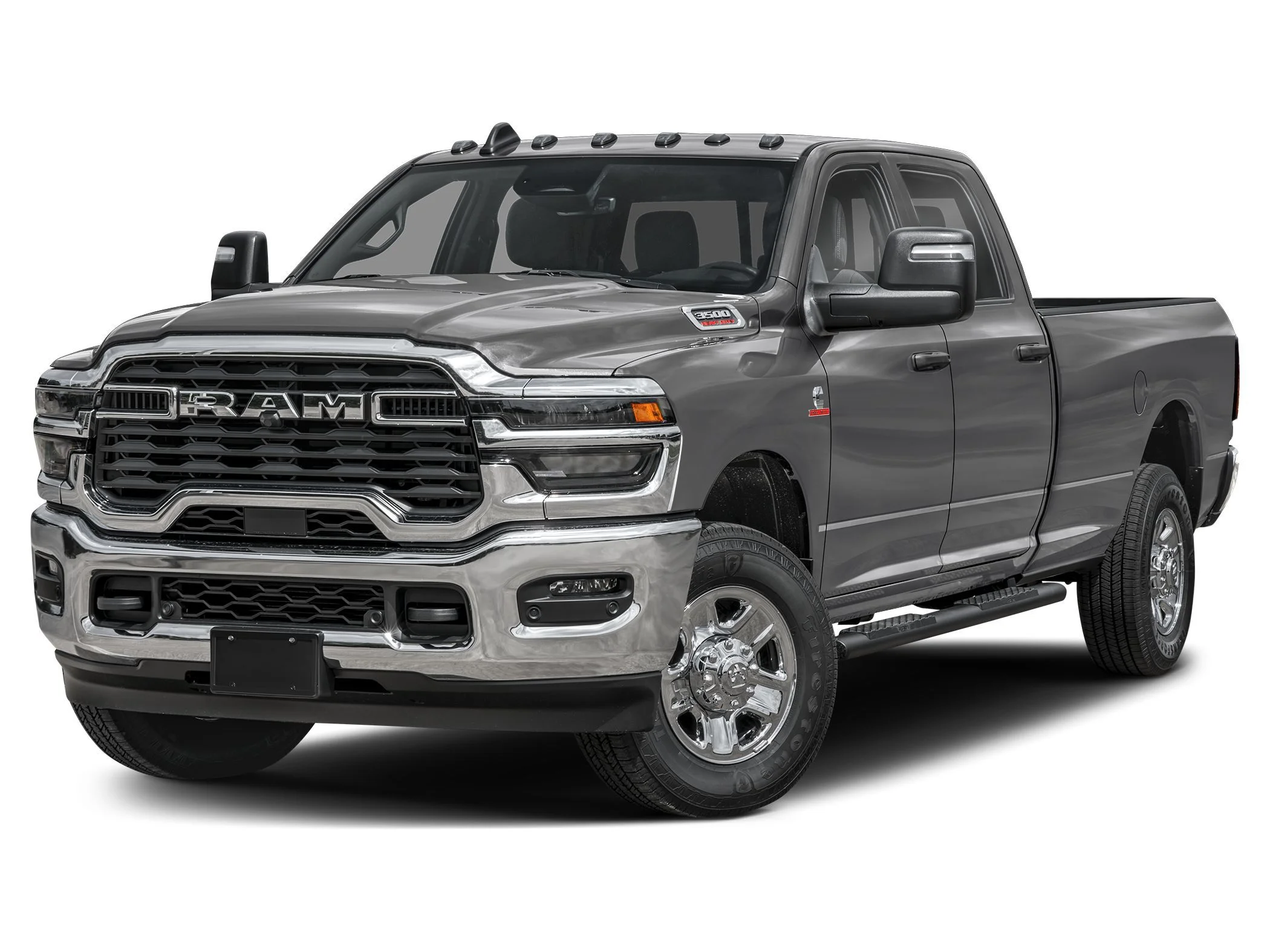 New 2026 Ceramic Gray Clear-Coat  Paint Ram LARAMIE CREW CAB 4X4 8