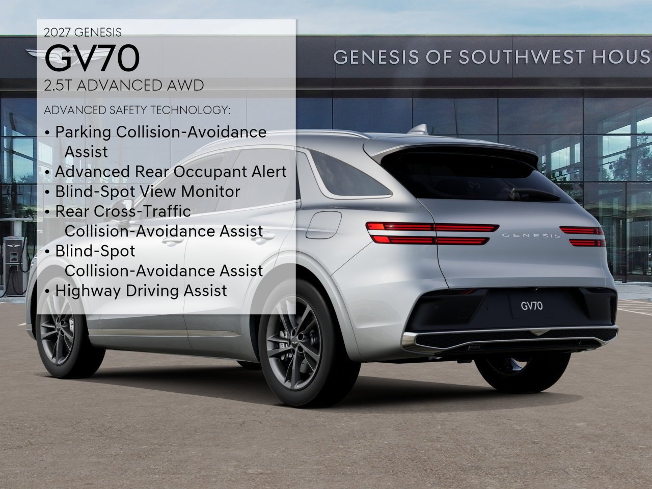 New 2027 Savile Silver Genesis 2.5T ADVANCED image 7