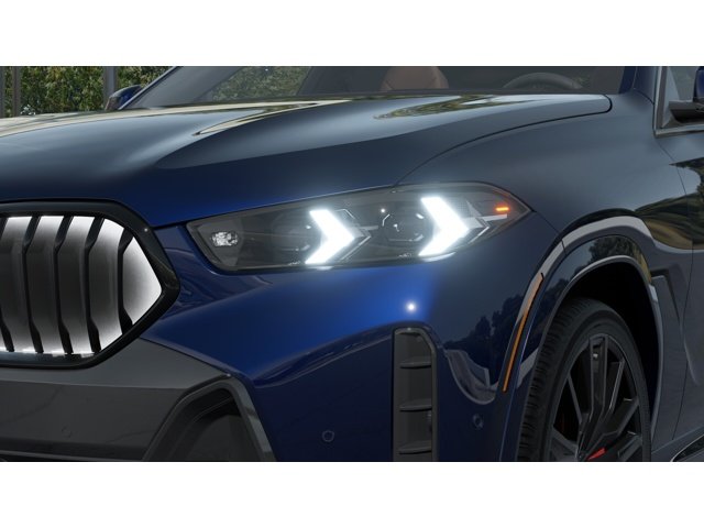 New 2027 Tanzanite Blue II Metallic BMW X6 40i image 6