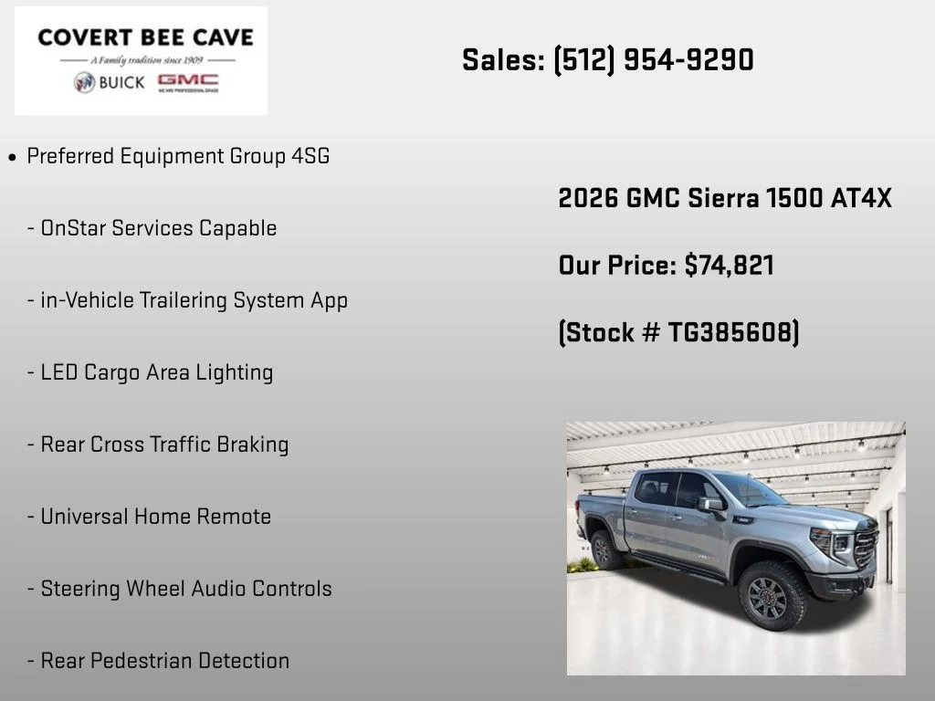 New 2026 Silver GMC AT4X image 37