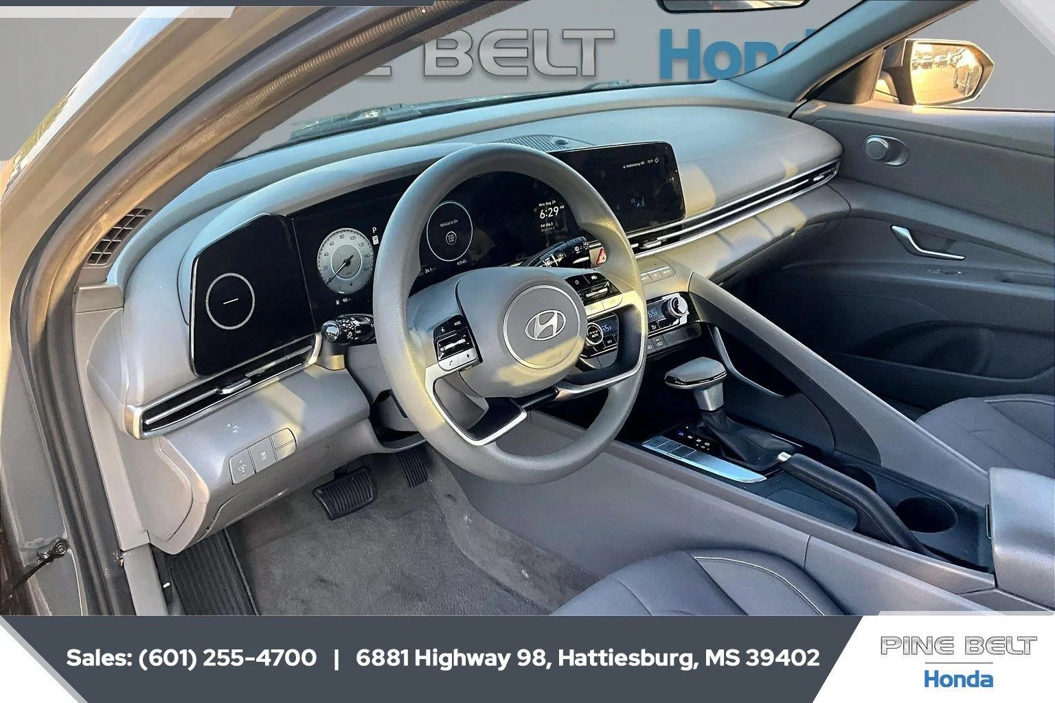 Used 2024 Ecotronic Gray Hyundai SEL image 12