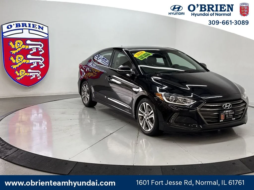 Used 2018 Phantom Black Hyundai Limited image 1