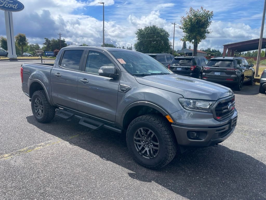 Used 2023 Carbonized Gray Metallic Ford Lariat image 3