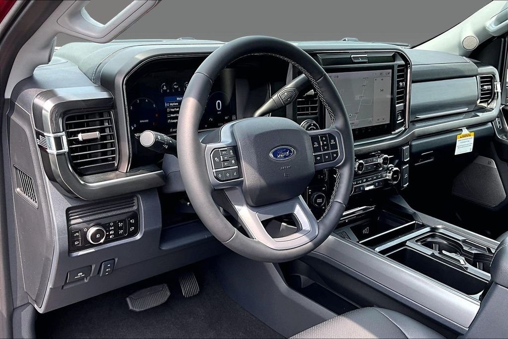 New 2026 Ruby Red Metallic Tinted Clearcoat Ford F-250® Lariat® image 3