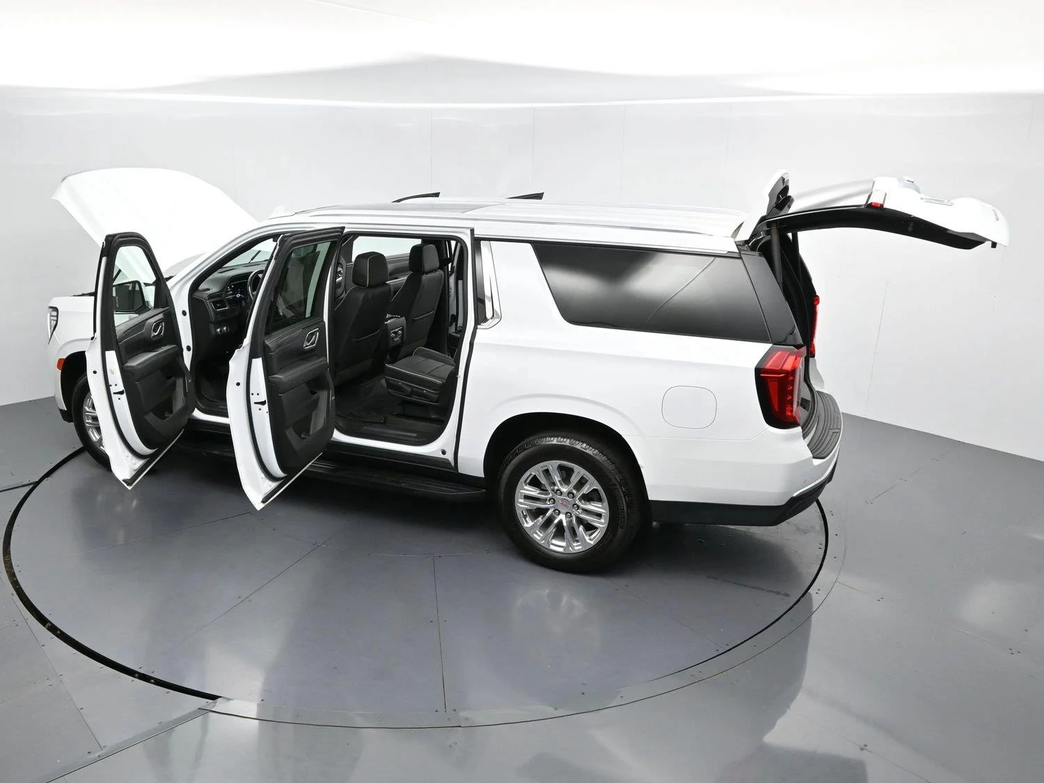 Used 2022 SUMMIT WHITE GMC SLT image 47