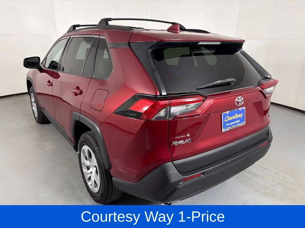 Used 2021 Red Toyota LE image 8