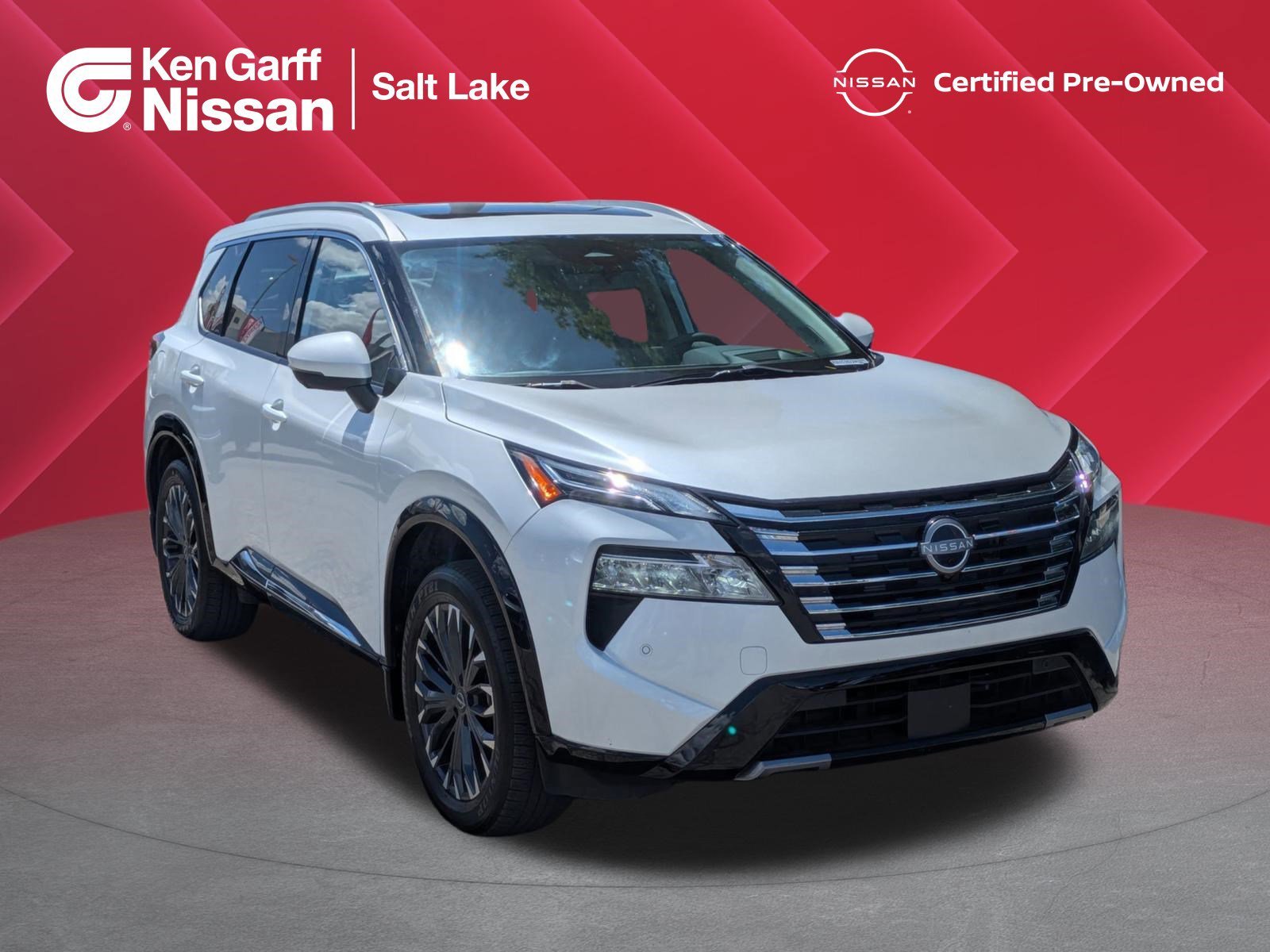 Certified Used 2024 Everest White Pearl Nissan Platinum image 1