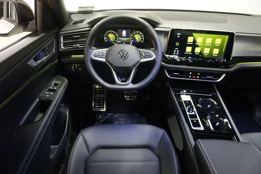 New 2026 Opal White Volkswagen 2.0T SEL R-Line Black image 12