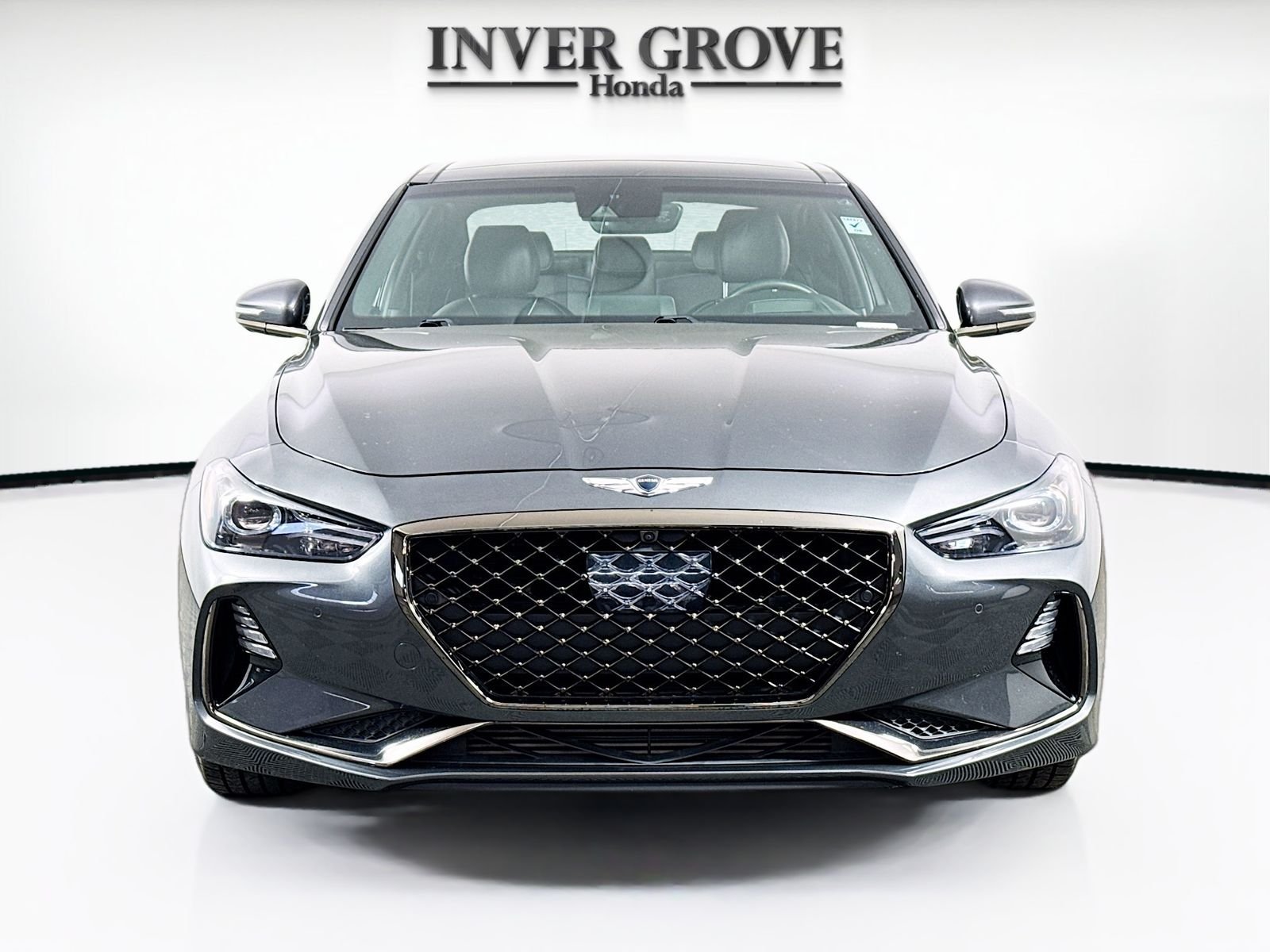 Used 2021 GENESIS G70 Standard with VIN KMTG34LEXMU070383 for sale in Inver Grove Heights, Minnesota